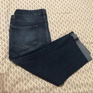 Time and Tru Denim Cuffed Capri • like new •